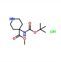 CAS:1381947-68-7|4-N-Boc-amino-piperidine-4-حمض الكربوكسيل ميثيل استر هيدروكلوريد